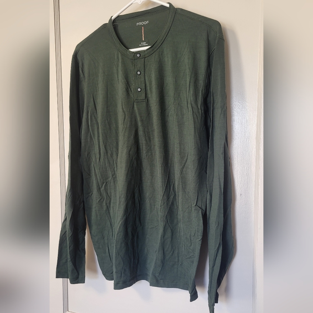 Huckberry PROOF 72-Hour Merino Henley